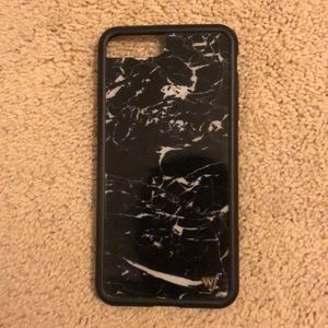 Wildflower Black Marble IPhone 6/7/8 Plus Case